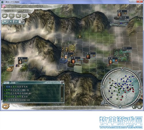 三国志11战报（207三顾茅庐剧本）--19.三线鏖战 - 微笑刺客 - 许疯子的专用地球
