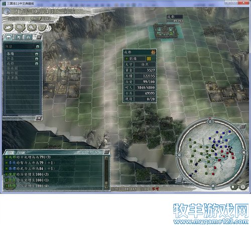 三国志11战报（207三顾茅庐剧本）--27.玄德进位公爵位，大犒三军封五虎 - 微笑刺客 - 许疯子的专用地球