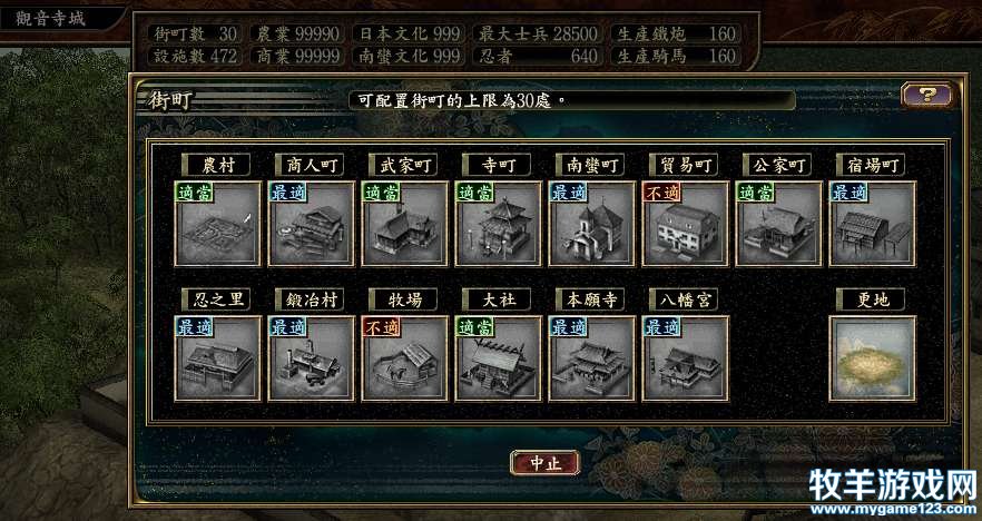 观音寺城的适性