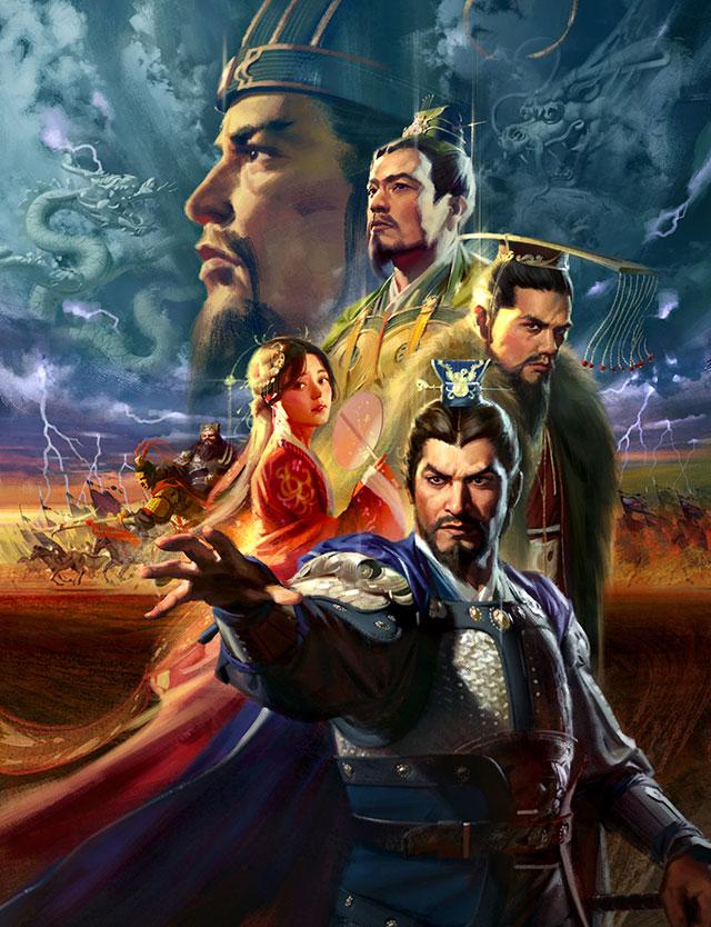 《三国志14》大小乔、孙尚香等立绘公开 人比花娇各擅胜场